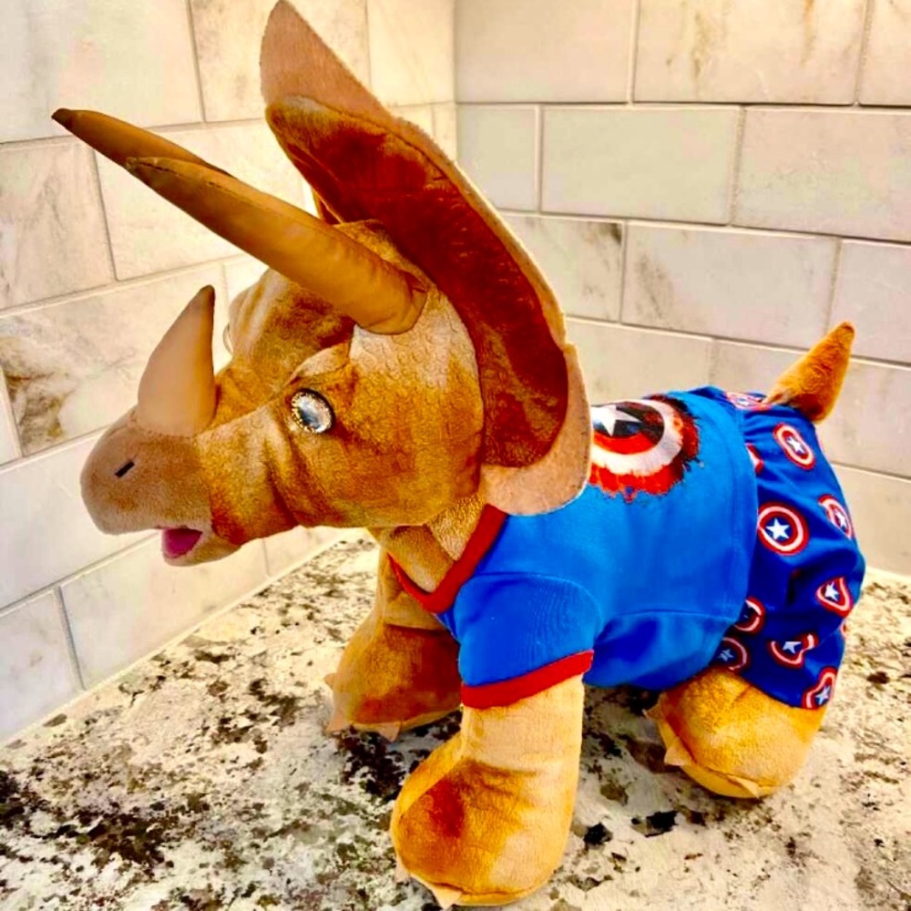 Build-A-Bear Triceratops Stuffed Animal